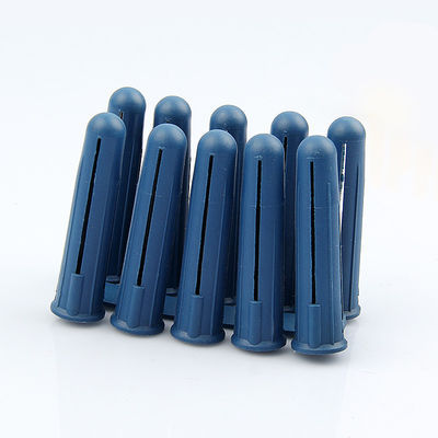 HDPE Plastik Duvar Bağlamaları 5.5MM X 34MM Mavi Renk Hafif